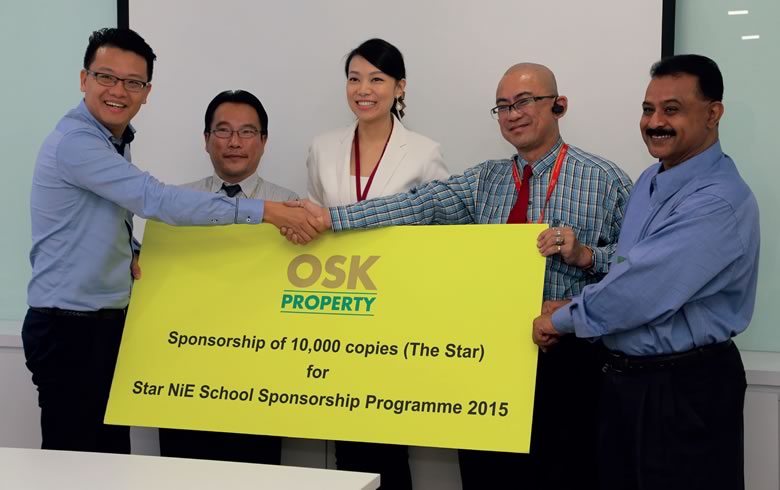 OSK Property Promotes Reading with NiE