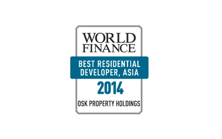 OSK Property Wins the Best Residential Developer Asia Award